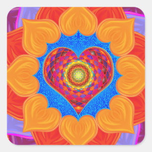 Abrir su Pegatina cardiaco