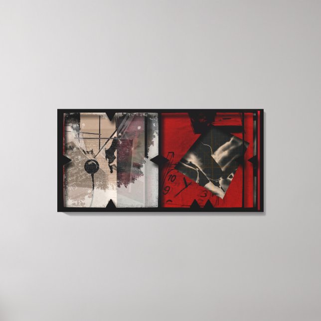 Abrir trabajo sobre fotomontaje de lienzo abierto  (Anverso)