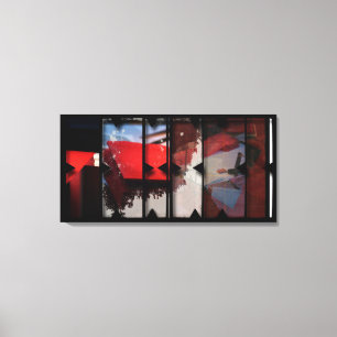 Abrir trabajo sobre fotomontaje de lienzo de Open 