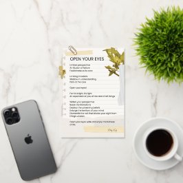 Abrir tus ojos poesía Inspiradora