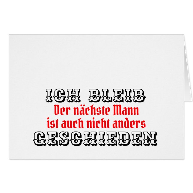 Absage an die Männerwelt (Anverso (Horizontal))