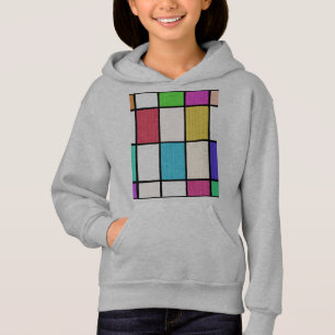 Abstracción de diseño gráfico de estilo Mondrian d