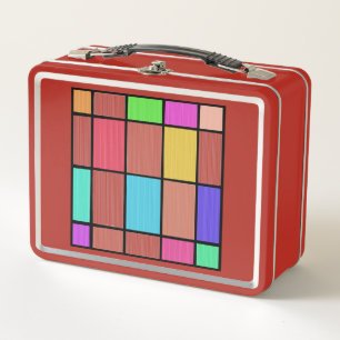 Abstracción de diseño gráfico de estilo Mondrian d
