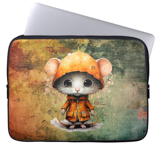 Abstracción de la funda de la laptop del ratón (Frente)