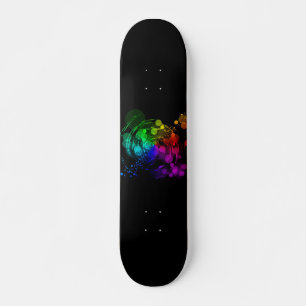 Abstracción de Swirl Skateboard