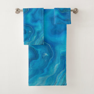 Abstracción del árido de mármol azul y Verde azula
