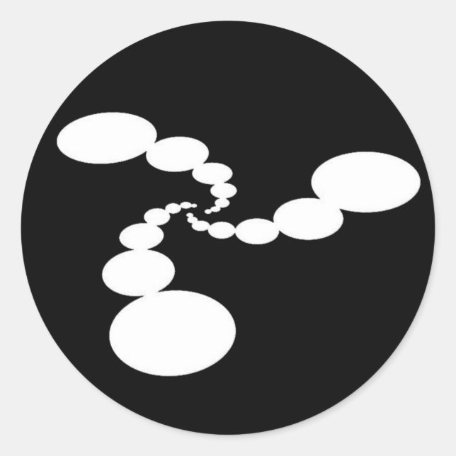 Abstracciones Ambientales De Pegatinas De Glosia D (Anverso)