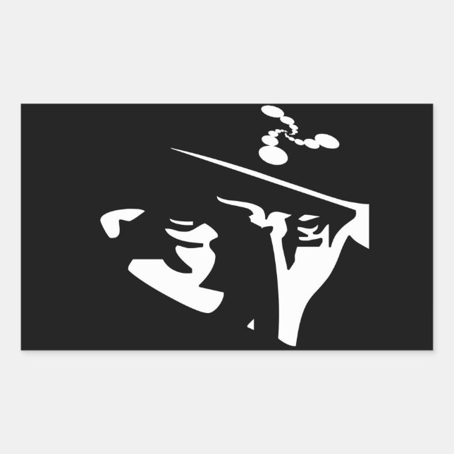 Abstracciones de ambiente Pegatinas de consejo de  (Anverso)