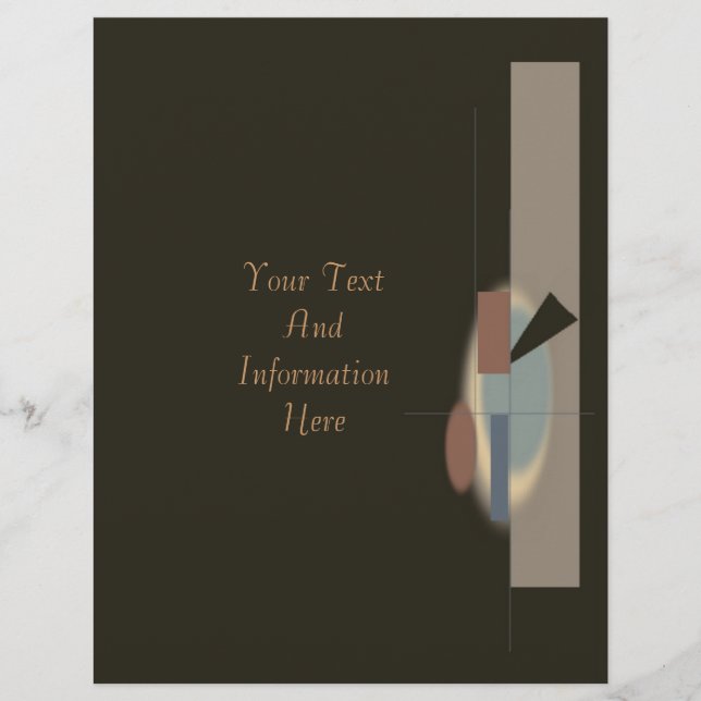 Abstract Art Flyer (Frente)