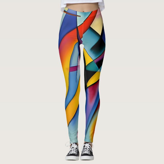 Abstract Art (Kandinsky) Leggings (Anverso)