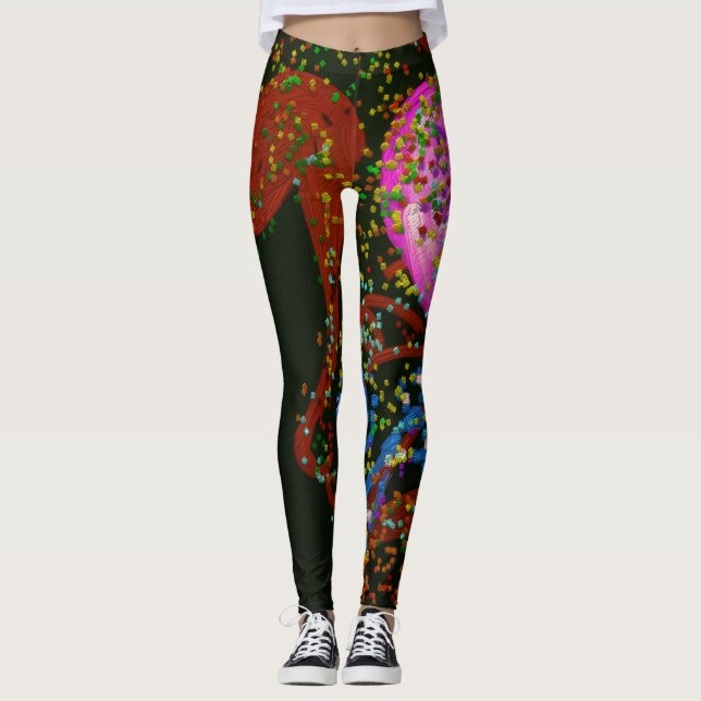 Abstract Art Leggings (Anverso)