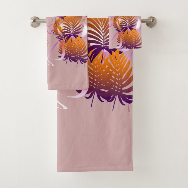 Abstract Autumnal Melancholy Set de Toallas (In situ)