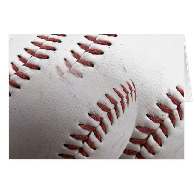 Abstract Baseball Stitches (Anverso (Horizontal))