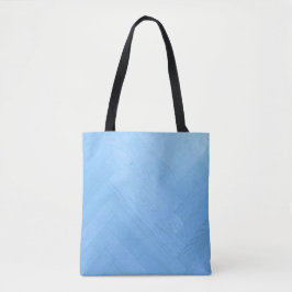 Abstract Blue Wood Floor Board | Bolso de tela