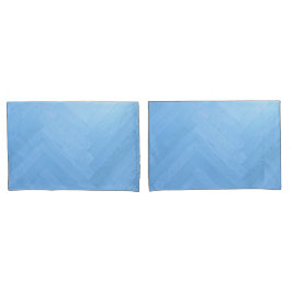 Abstract Blue Wood Floor Board | Funda de cojín