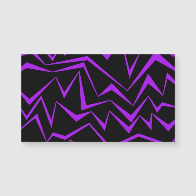 Abstract, bold, vibrant geometric zigzag pattern (Anverso)