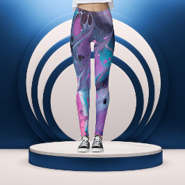 Abstract Colors Leggings