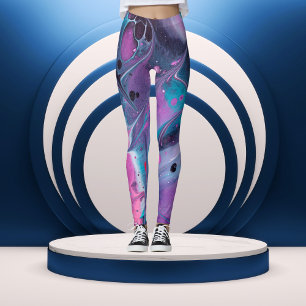 Abstract Colors Leggings