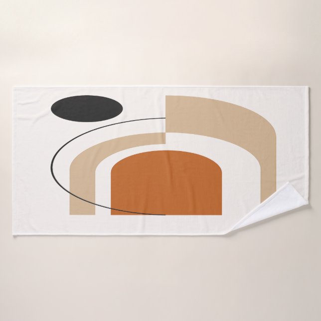 Abstract Contemporary  (Toalla de baño)