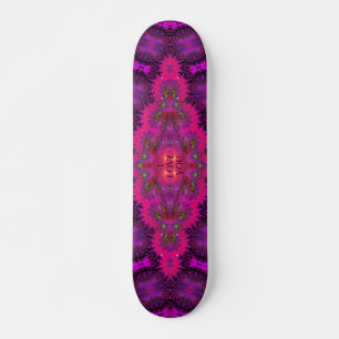 Abstract Design Skateboard - Te amo