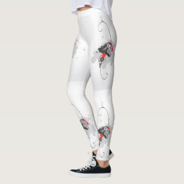 Abstract Eagle Leggings