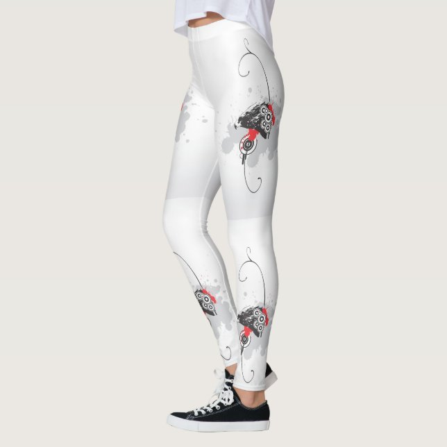 Abstract Eagle Leggings (Izquierda)