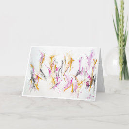 Abstract Ecouragement Tarjeta "Warm Embrace"