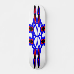 Abstract Flores y flechas Skateboard