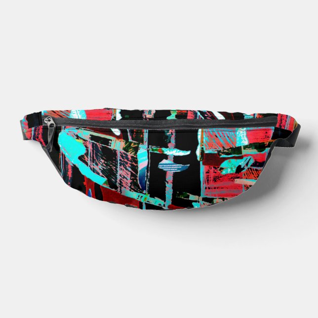 Abstract Freedom – Bolso riñonera de impresión cor (Distribución)