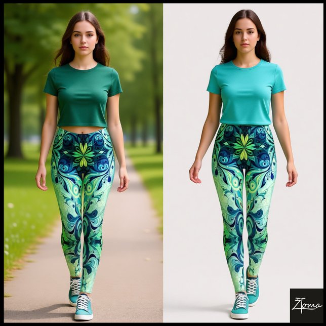 Abstract Harmony Leggings (Subido por el creador)