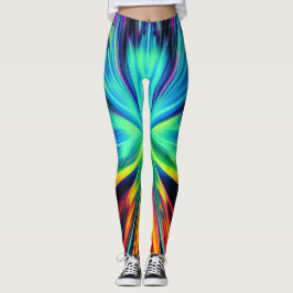 Abstract Leggings