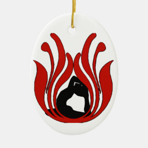 Abstract Lotus - Ornamento de yoga