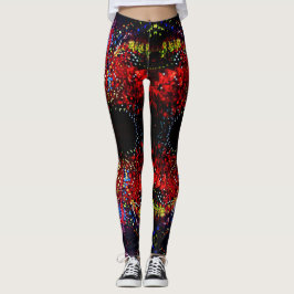 Abstract Mind Cusrom Leggings
