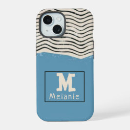 Abstract minimalist artistic lines Monogram