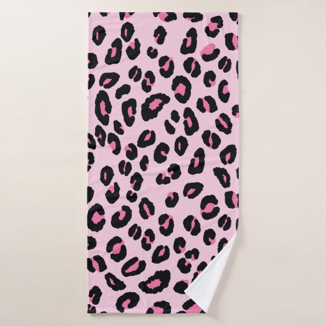 Abstract modern leopard seamless pattern. Animals  (Toalla de baño)