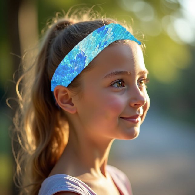 Abstract, modern, turquoise, hawaiian mosaic  (Subido por el creador)