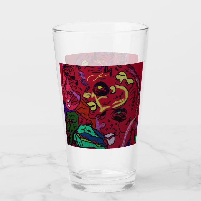 Abstract Moon Galaxy Art  (Anverso)