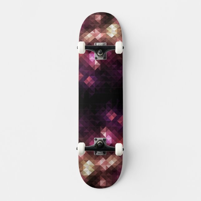 Abstract Mosaic Skateboard (Anverso)
