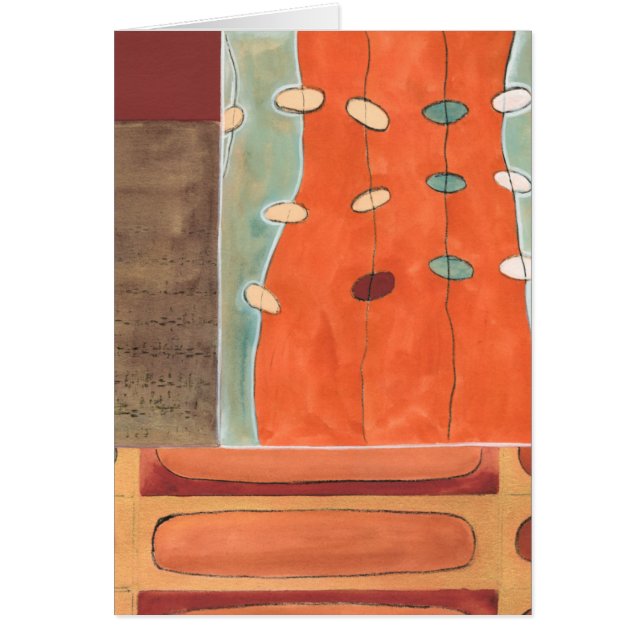 Abstract Parade of Eggs por Erica J Vess (Frente)