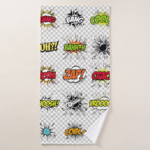 abstract set of pop art objects on a special backg