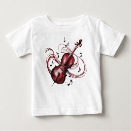 Abstract Violin Baby Jersey