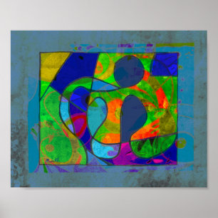 "Abstracto 6" Póster de 8 x 10 o descarga