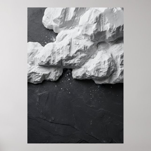 Abstracto Arte Pri de Mármol Blanco Escultural (Frente)