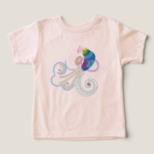 Abstracto colorido Ornate Bird