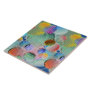 Abstracto con Baldosas 3D