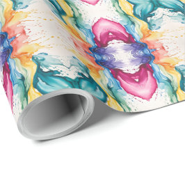 Abstracto de acuarela 22 Papel de envolvimiento