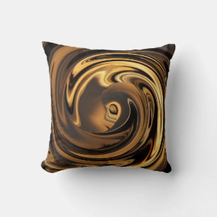Abstracto de cara de inocencia en Cojín decorativo