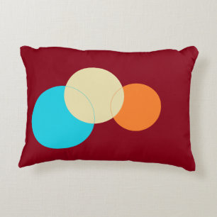 Abstracto de la almohada de los círculos