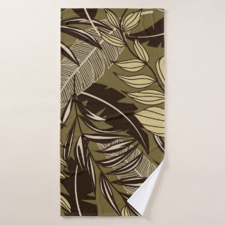 Abstracto de patrones tropicales sin soldadura con
