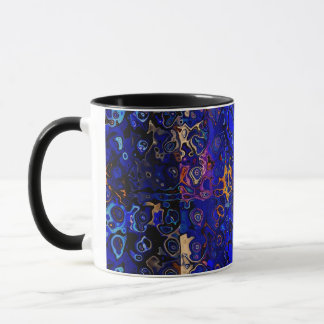Abstracto diseño taza de café.